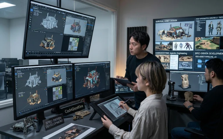 サバイバルゲームの制作イメージ